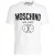 Moschino Double Smiley Logo Wit T-shirt