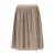 Like Flo midi plissé rok met glitters – goud