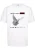 MT Upscale Shirt ‘Ready to fly’  lichtgrijs / koraal / vuurrood / zwart / wit