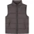 Malelions Men Matt Crinkle Padded Vest | Mulch Brown