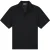 Malelions Men Seersucker Buttonless Polo | Black