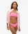 Superdry Vrouwen Braziliaans Bikinibroekje met Logo Roze