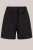 WE Fashion – Dames wide leg short met ceintuur – Relaxed Fit – Zwart – Viscose –