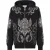 Zip Hoodie Tattoo Stones