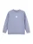 BOSS Sweatshirt  smoky blue / wit