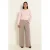 Claudia Sträter wide leg pantalon – taupe
