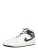 Jordan Sneakers hoog ‘AIR JORDAN 1’  lichtgrijs / neonoranje / zwart / wit