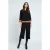 Zwarte Culottes met Omslag