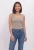 Only Onllone S/l 2-way Top Jrs Tops En Singlets Pumice Stone