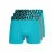 Crosshatch Heren Typan Boxershorts (Pack of 3) (Teal)