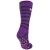 Heat Holders – Thermische pantoffelsokken voor dames – Paarse Streep