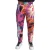 Geplooide Broek Multicolor Print