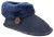 Cotswold Wotton Dames Pantoffels Van Donkerblauw Leer