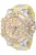 Invicta Bolt 49808 Heren Horloge – Quartz Uurwerk – Roestvrij Staal met gouden Wijzerplaat – 52mm
