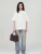 Mansour Shirt ‘M Patch Chenille Embroidery’  offwhite