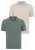 Felix Hardy Shirt  lichtbeige / donkergroen