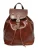 Anna Luchini Bordeauxrood Rundleer Tas