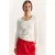 Slim Fit U-Hals Gebreide Blouse