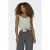ONLY cropped top grijsgroen