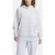 Reebok Lux Oversized Hoodie Light Grey Heather