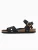 Bayton Sandalen met riem  zwart