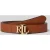 Lauren Ralph Lauren Leren riem met pinsluiting