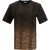 Saint Laurent Ombré T-shirt met luipaardprint in bruin katoen