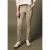 Street One Studio Dames Slim Fit broek met coating in Beige