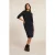 River Woods Classic Milano Dress Elbow Sleeves Navy Blue