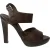 Marni Hoge Hak Sandalen in Bruin Leer