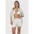 Brunotti strandshort Ize lichtgrijs/wit