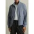 Reiss Ls Zip Through Funnel Neck Jacket Airforce Blue
