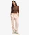 Signature Geborduurde Joggingbroek met Boorden Pink