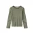 Wheat rechtvallende gestreepte longsleeve – groen/wit