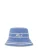 Karl Lagerfeld Hoed  royal blue/koningsblauw / wit