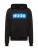HUGO Sweatshirt ‘Nalves’  azuur / zwart / offwhite