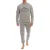 KLP4 Heren Lange Mouw Winterpyjama