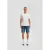 Denim Short Taille Mi-Haute Rechte Snit met 5 Zakjes QS John