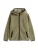 Tommy Jeans Fleece jas  lichtgroen / zwart