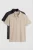 Heren Katoenmix Polo T-shirt