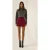 Hoge Taille Minirok met Split