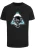Mister Tee Shirt ‘Neon Skull’  gemengde kleuren / zwart