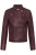 Leren jas FrancesPW Casual fit bordo