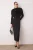 Dames rechte maxi lange chique/nacht bodycon jurk