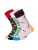 DillySocks Sokken ‘Ocean Enthusiasts’  blauw / pastelgroen / lila / rood