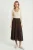 Hoge Taille A-Lijn Midi Rok