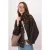 TRENDYOLMİLLA Dames Bruin Effen Lang Oversized Jassen