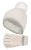 Heat Holders Meisjes Thermische Pom Pom Muts En Handschoenen – Buttercream