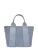 Luisa Vannini Turquoise Rundleer Tas
