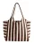 Next Shopper  chocoladebruin / wit